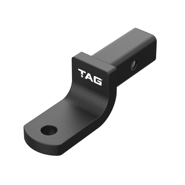 TAG Tow Ball Mount - 178mm Long, 90° Tongue Face, 50mm Square Hitch - Brixton 4x4 - Buy Online Now!
